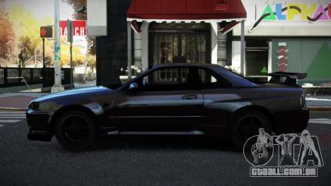 Nissan Skyline R34 Minkuja para GTA 4