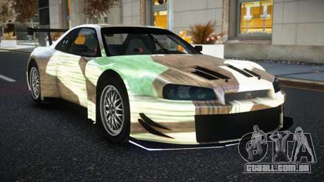 Nissan Skyline R34 YHL S9 para GTA 4