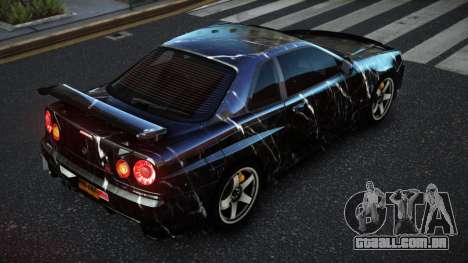 Nissan Skyline R34 JML S8 para GTA 4