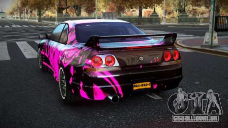 Nissan Skyline R33 Tixol S11 para GTA 4