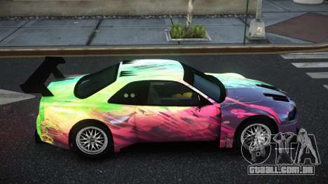Nissan Skyline R34 YHL S3 para GTA 4