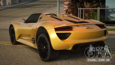 Porsche 918 Spyder V1.0 para GTA San Andreas