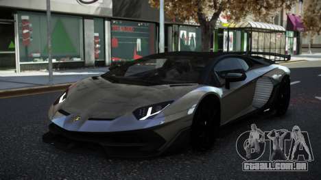 Lamborghini Aventador Tuhvas para GTA 4