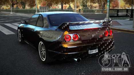 Nissan Skyline R33 Tixol S14 para GTA 4