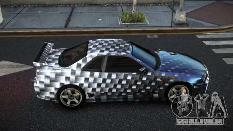 Nissan Skyline R34 JML S12 para GTA 4