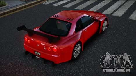 Nissan Skyline R34 YHL para GTA 4