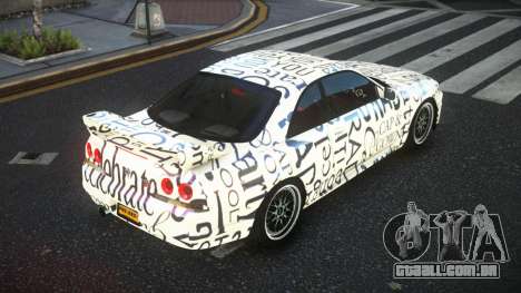 Nissan Skyline R33 Tixol S1 para GTA 4