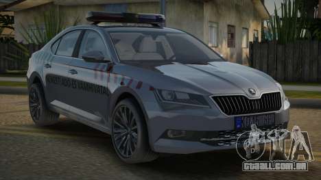 Skoda SuperB 2018 Nemzeti Ado-es Vamhivatal para GTA San Andreas