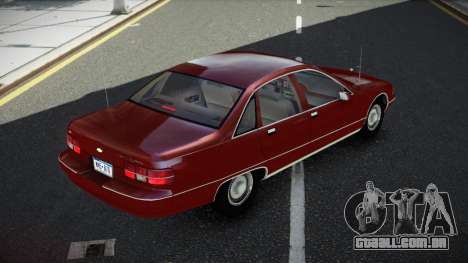 Chevrolet Caprice Fupafaqam para GTA 4