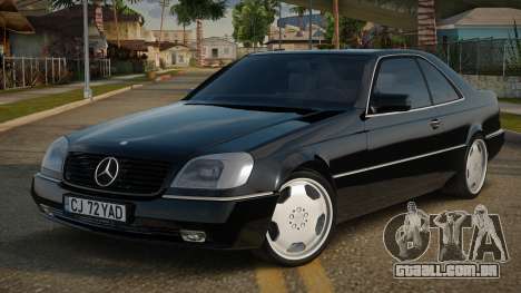 Mercedes-Benz 600SEC Erley para GTA San Andreas