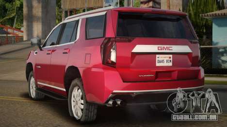 GMC Yukon 21th para GTA San Andreas