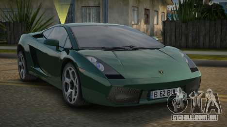 Lamborghini Gallardo Jenstin para GTA San Andreas