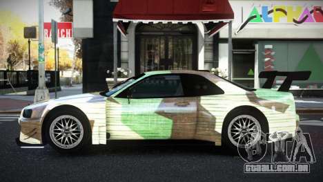 Nissan Skyline R34 YHL S9 para GTA 4