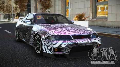 Nissan Skyline R33 Tixol S4 para GTA 4