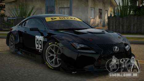 Lexus RC-F JP para GTA San Andreas
