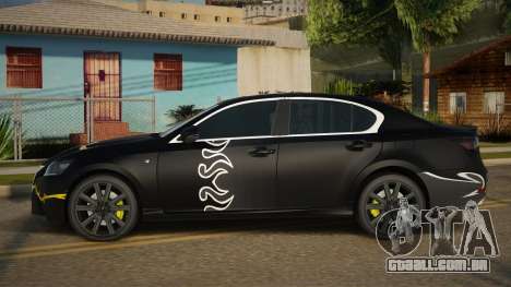 Lexus GS350 F-Sport para GTA San Andreas