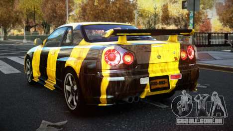 Nissan Skyline R34 JML S13 para GTA 4