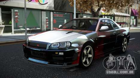 Nissan Skyline R34 JML S9 para GTA 4