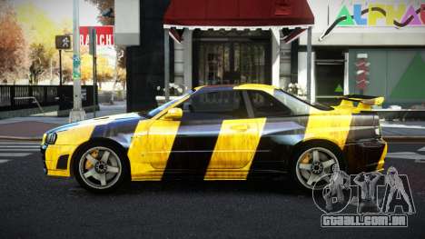 Nissan Skyline R34 JML S13 para GTA 4