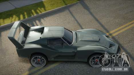 Chevrolet Corvette C3 Stemaxis para GTA San Andreas