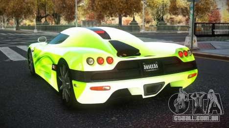 Koenigsegg CCX Rascvi S8 para GTA 4