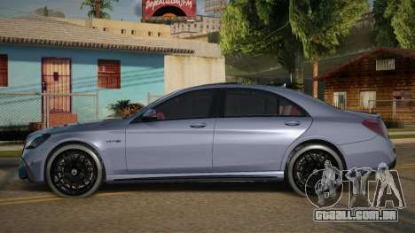Mercedes-Benz S63 AMG W222 Full Black para GTA San Andreas