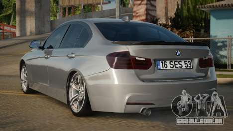 BMW M3 F30 320i para GTA San Andreas
