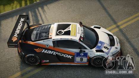 Audi R8 LMS RHA para GTA San Andreas