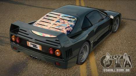 Ferrari F40 Kayline para GTA San Andreas