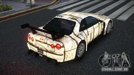 Nissan Skyline R34 YHL S12 para GTA 4