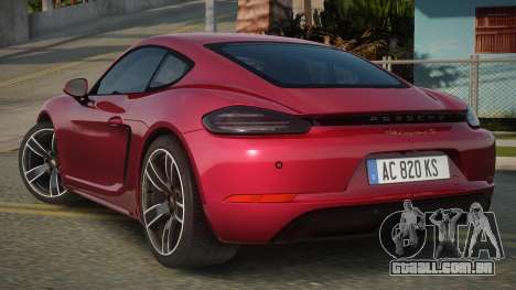 Porsche Cayman 718 Droleson para GTA San Andreas