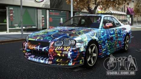 Nissan Skyline R34 JML S3 para GTA 4