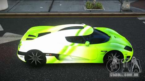 Koenigsegg CCX Rascvi S8 para GTA 4