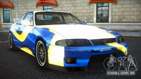 Nissan Skyline R33 Elnale S14 para GTA 4