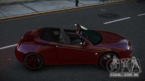 Alfa Romeo Spider Xeyxewuca para GTA 4