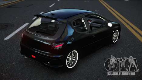 Peugeot 206 Foga para GTA 4