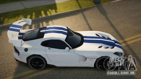 Dodge Viper Extreme Aero para GTA San Andreas