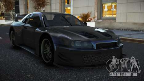 Nissan Skyline R34 Vumelo para GTA 4
