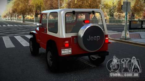 Jeep Wrangler B6N para GTA 4