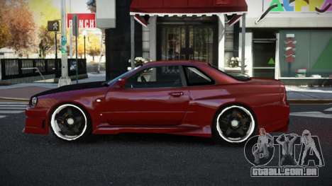 Nissan Skyline R34 Nadeabithy para GTA 4