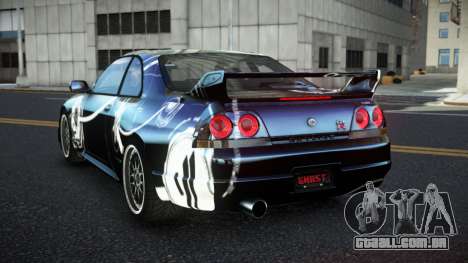 Nissan Skyline R33 Elnale S4 para GTA 4