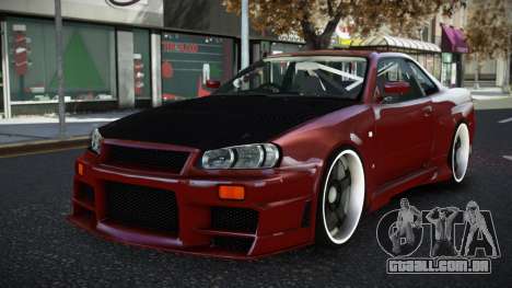 Nissan Skyline R34 Nadeabithy para GTA 4