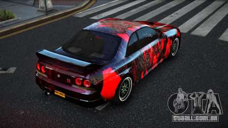 Nissan Skyline R33 Tixol S5 para GTA 4