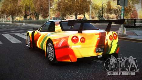 Nissan Skyline R34 YHL S8 para GTA 4