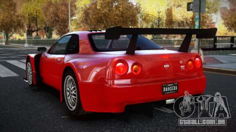 Nissan Skyline R34 YHL para GTA 4