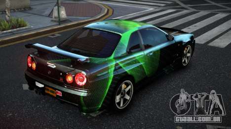 Nissan Skyline R34 JML S11 para GTA 4