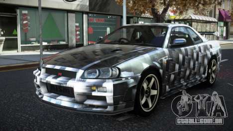 Nissan Skyline R34 JML S12 para GTA 4