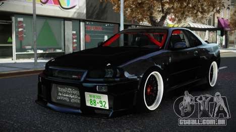 Nissan Skyline R34 Ujalo para GTA 4
