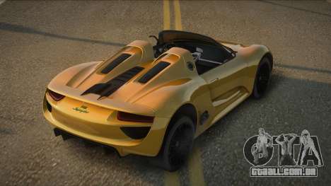 Porsche 918 Spyder V1.0 para GTA San Andreas