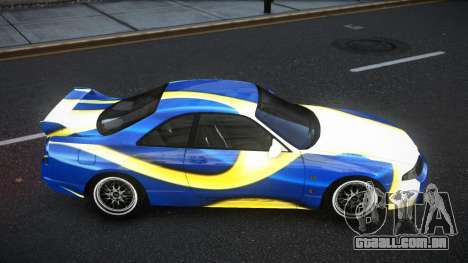 Nissan Skyline R33 Elnale S14 para GTA 4